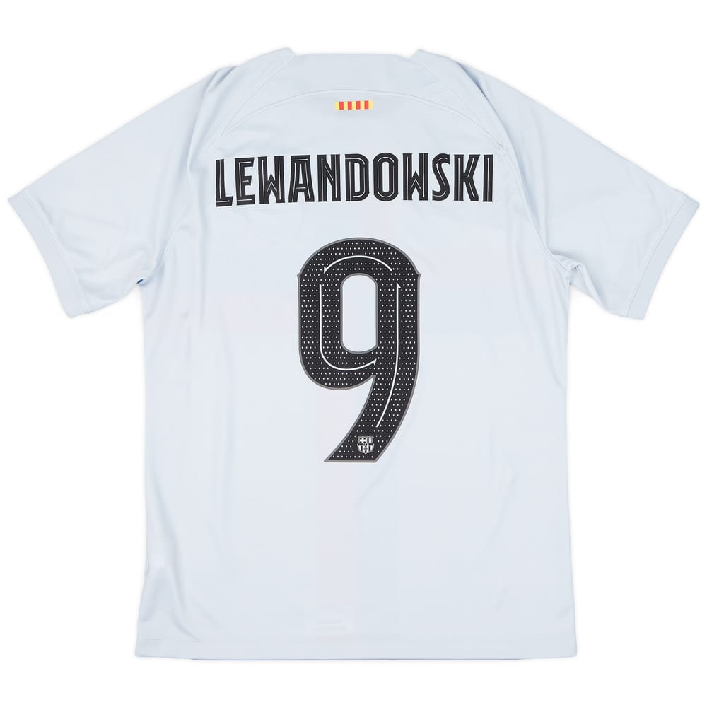 2022-23 Barcelona Third Shirt Lewandowski #9 - 10/10 - (M)