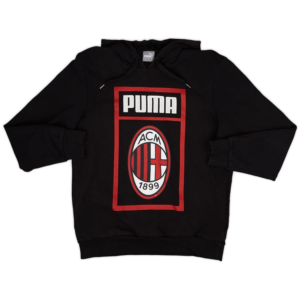 2018-19 AC Milan Puma Hooded Top - 8/10 - (M)