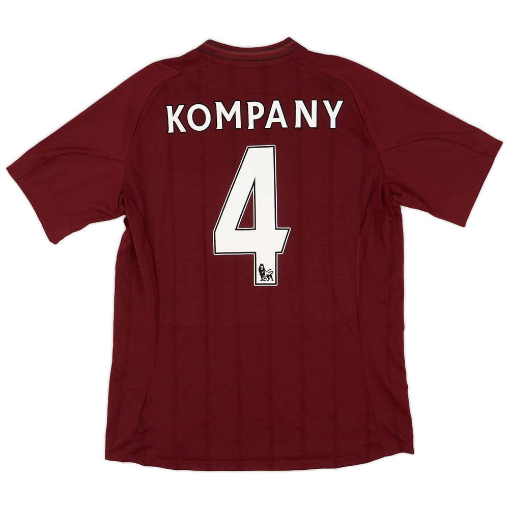 2012-13 Manchester City Away Shirt Kompany #4 (L)