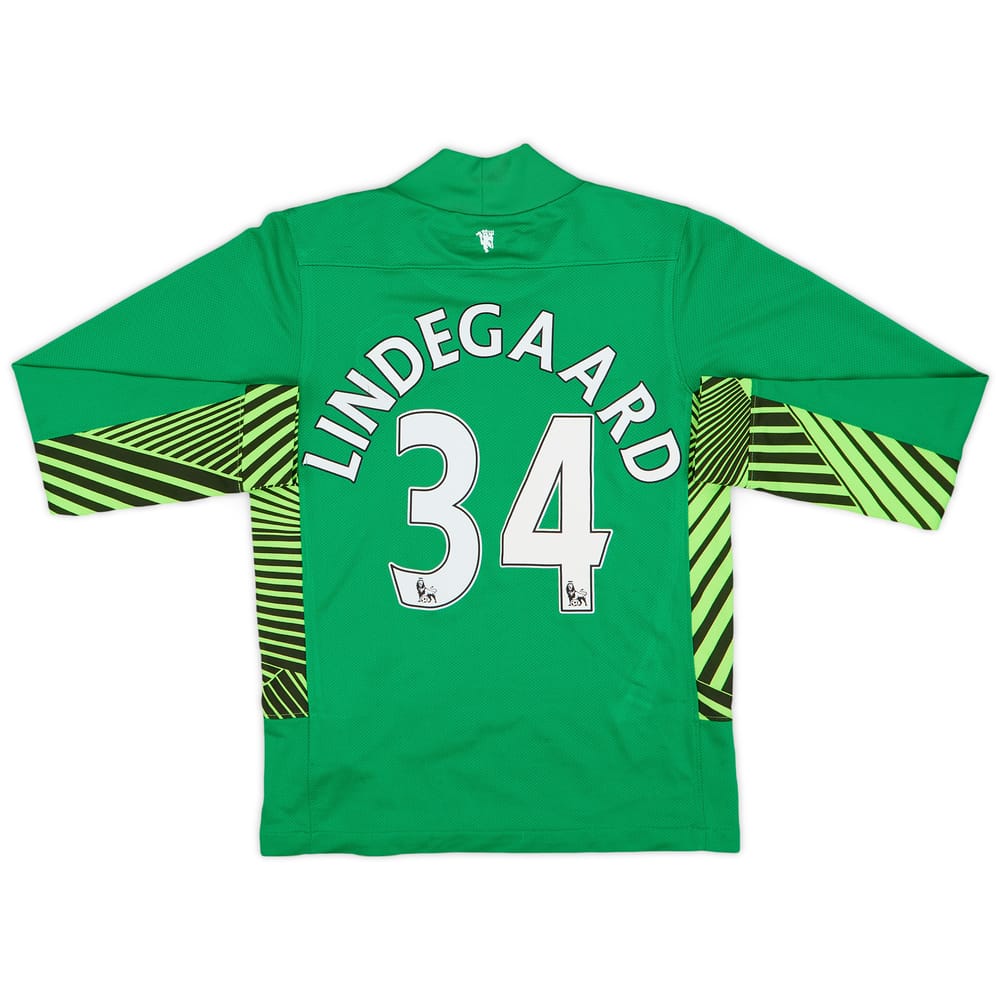 2012-13 Manchester United GK Shirt Lindegaard #34 - 6/10 - (S.Boys)