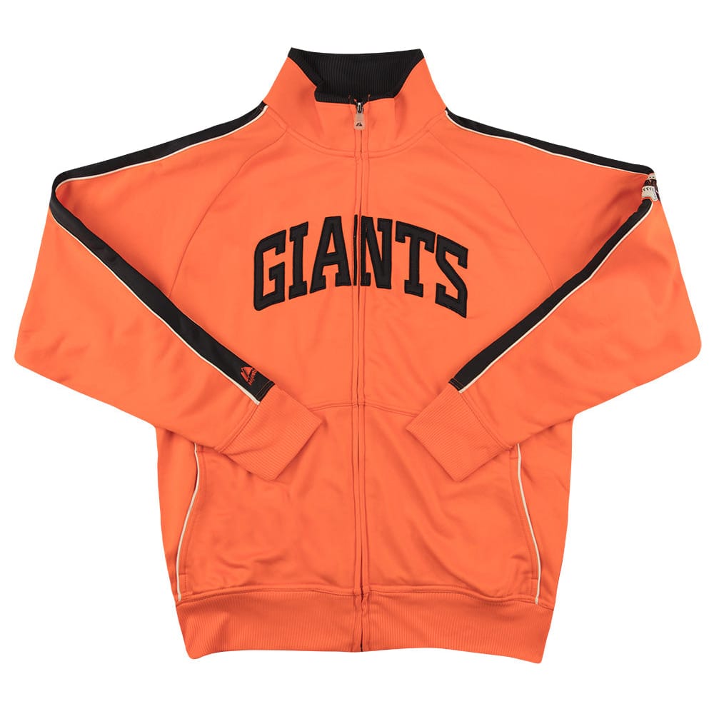 2011 San Francisco Giants Majestic Cooperstown Collection Track Jacket M
