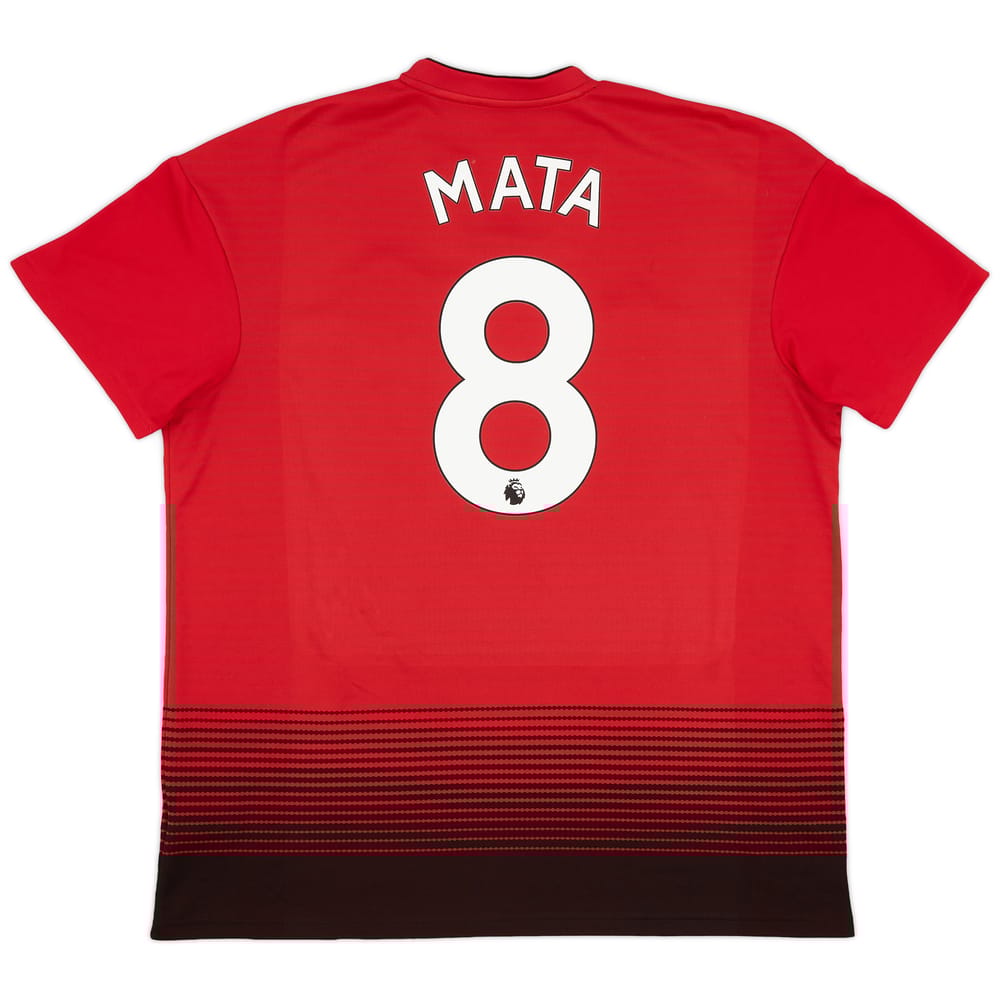 2018-19 Manchester United Home Shirt Mata #8 - 5/10 - (XL)