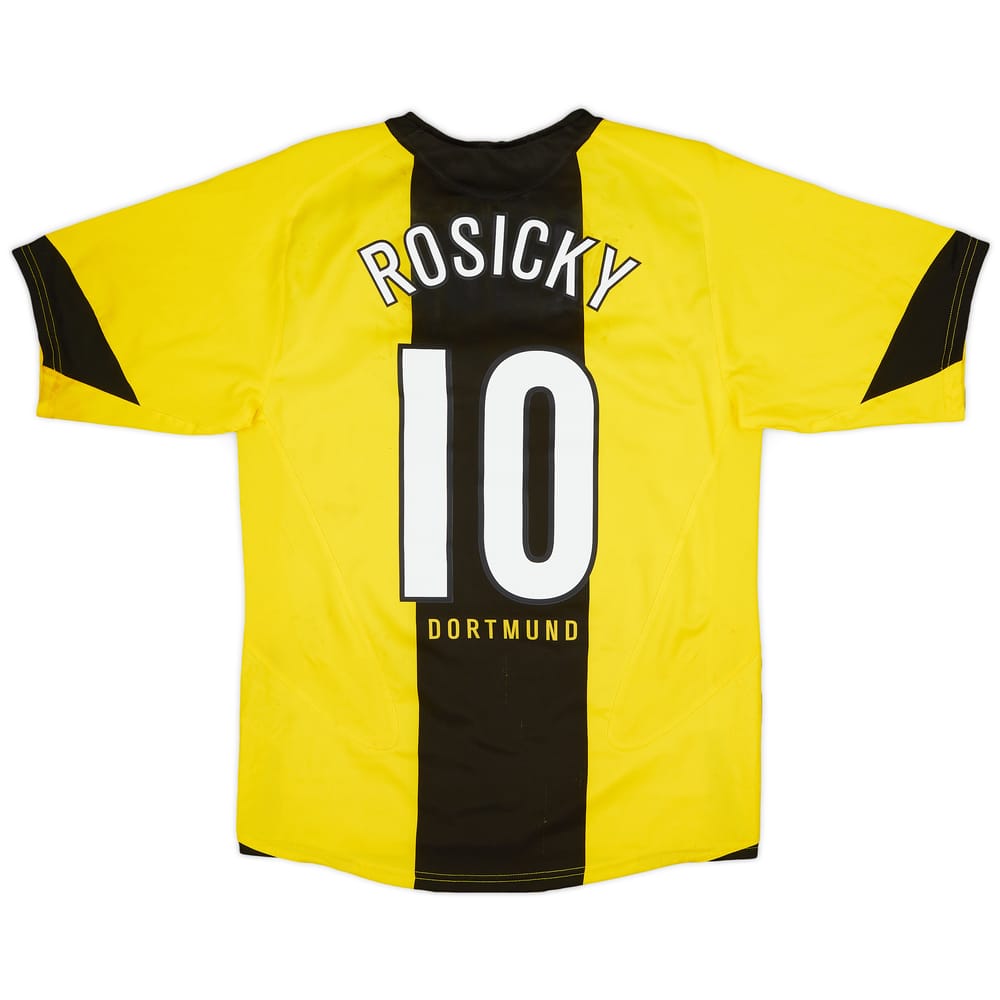2005-06 Borussia Dortmund Home Shirt Rosicky #10 - 5/10 - (S)