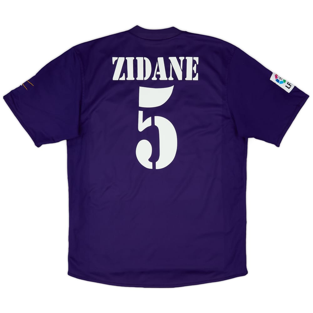 2001-02 Real Madrid Centenary Third Shirt Zidane #5 - 9/10 - (L)