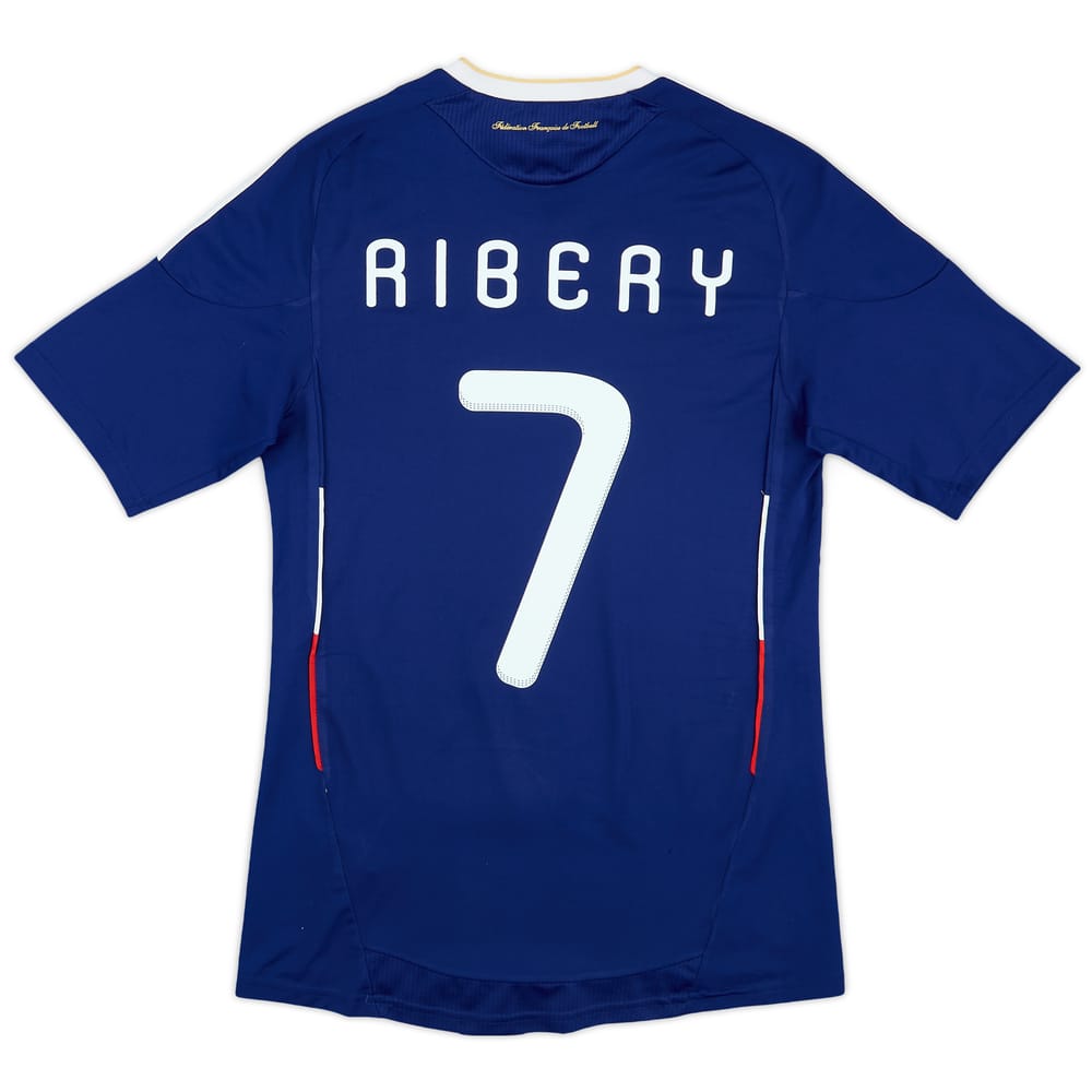 2009-10 France Home Shirt Ribery #7 - 4/10 - (S)