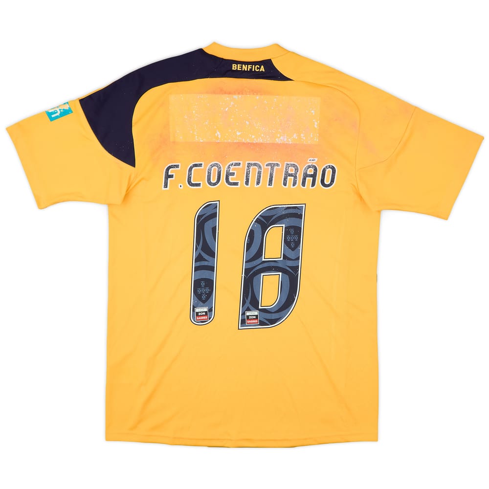 2010-11 Benfica Away Shirt F.Coentrao #18 - 4/10 - (XL.Boys)