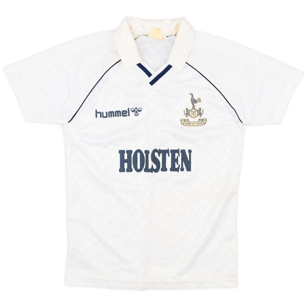 1987-89 Tottenham Home Shirt - 5/10 - (L.Boys)