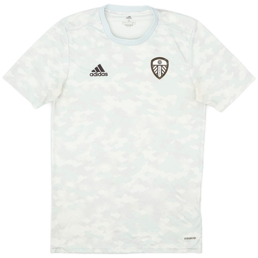 2021-22 Leeds United adidas Training Shirt - 9/10 - (S)