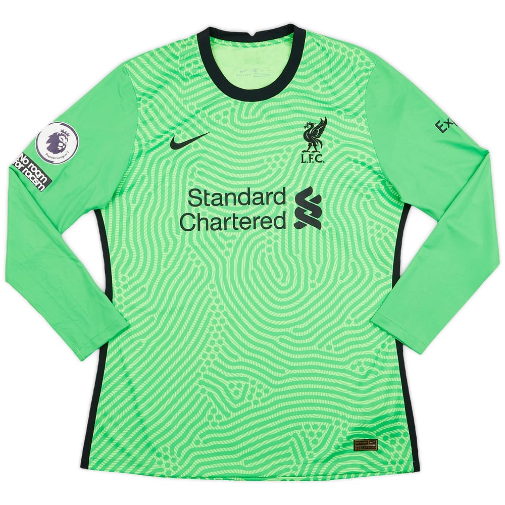 2020-21 Liverpool Youth Match Issue GK Shirt #1 - 10/10 - (XL)