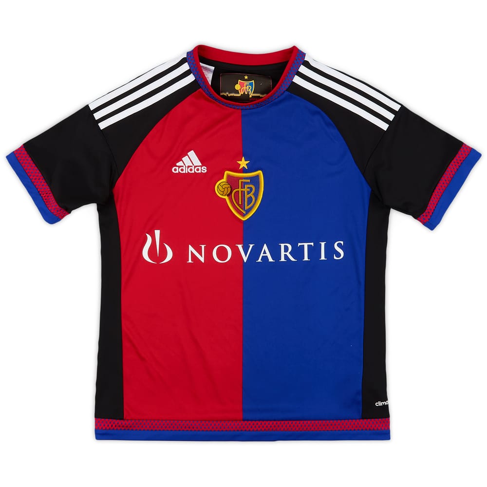 2015-16 FC Basel Home Shirt - 8/10 - (L.Boys)