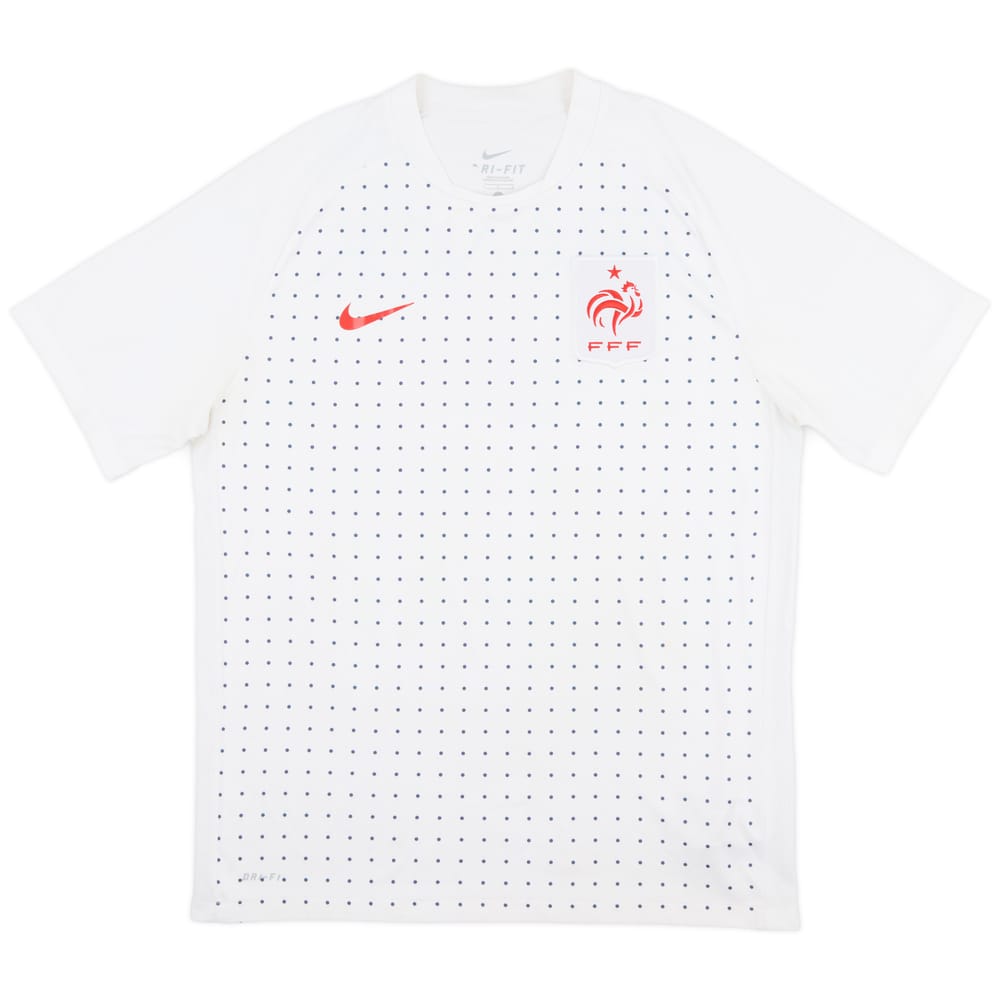 2011-12 France Nike Training Shirt - 8/10 - (L)