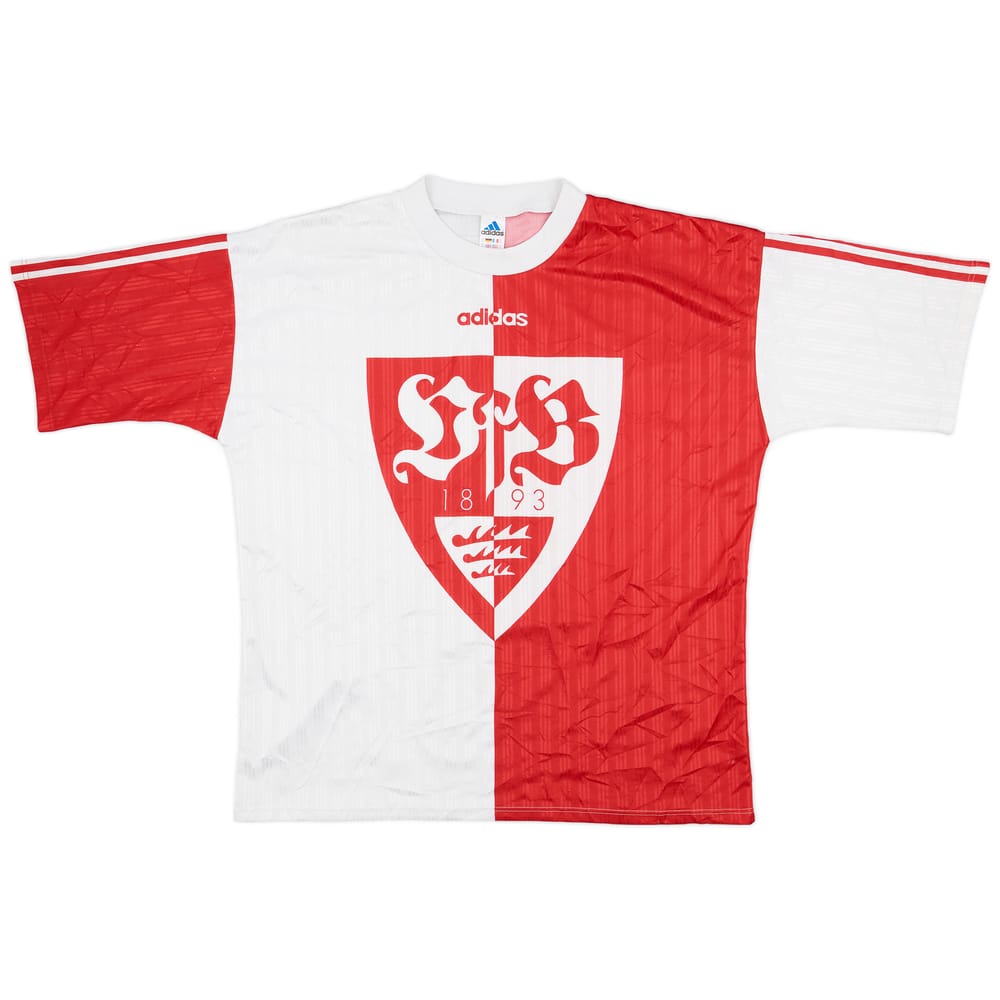 1995-96 Stuttgart adidas Training Shirt - 8/10 - (XL)