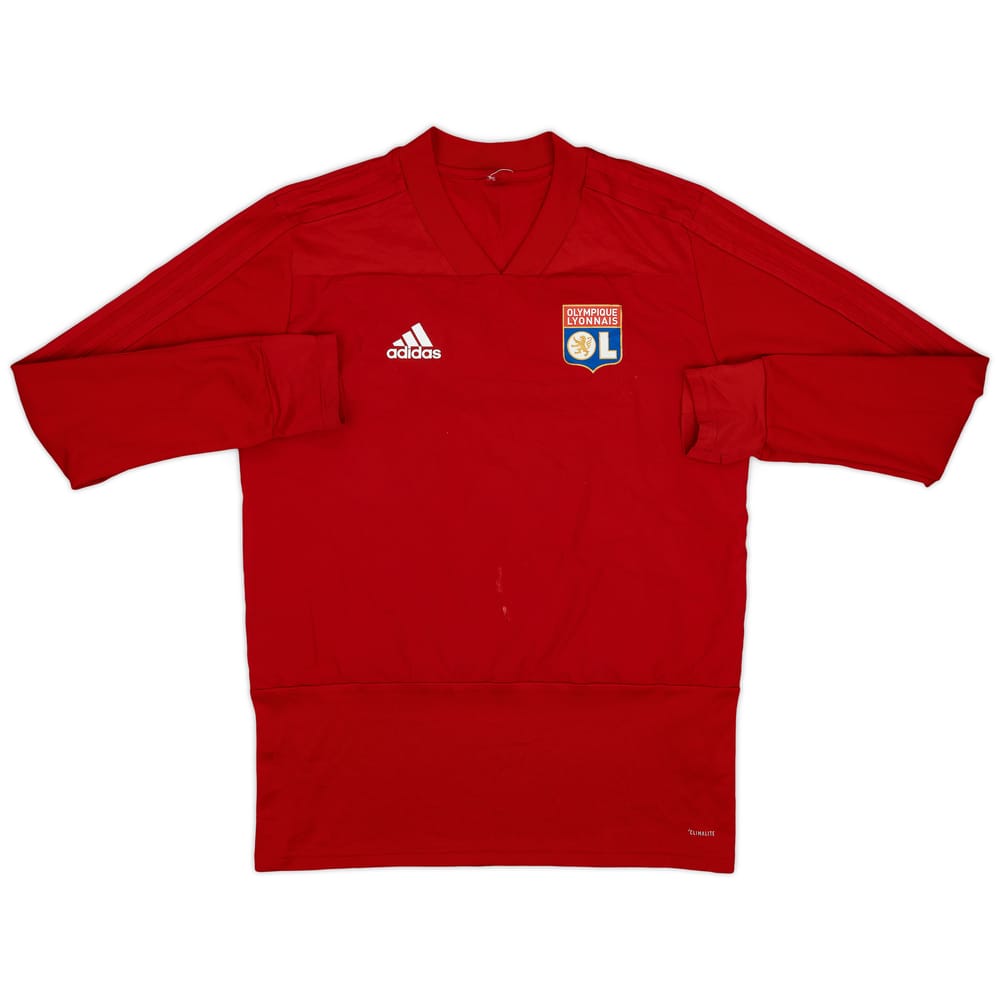 2017-18 Lyon adidas Sweat Top - 7/10 - (M)