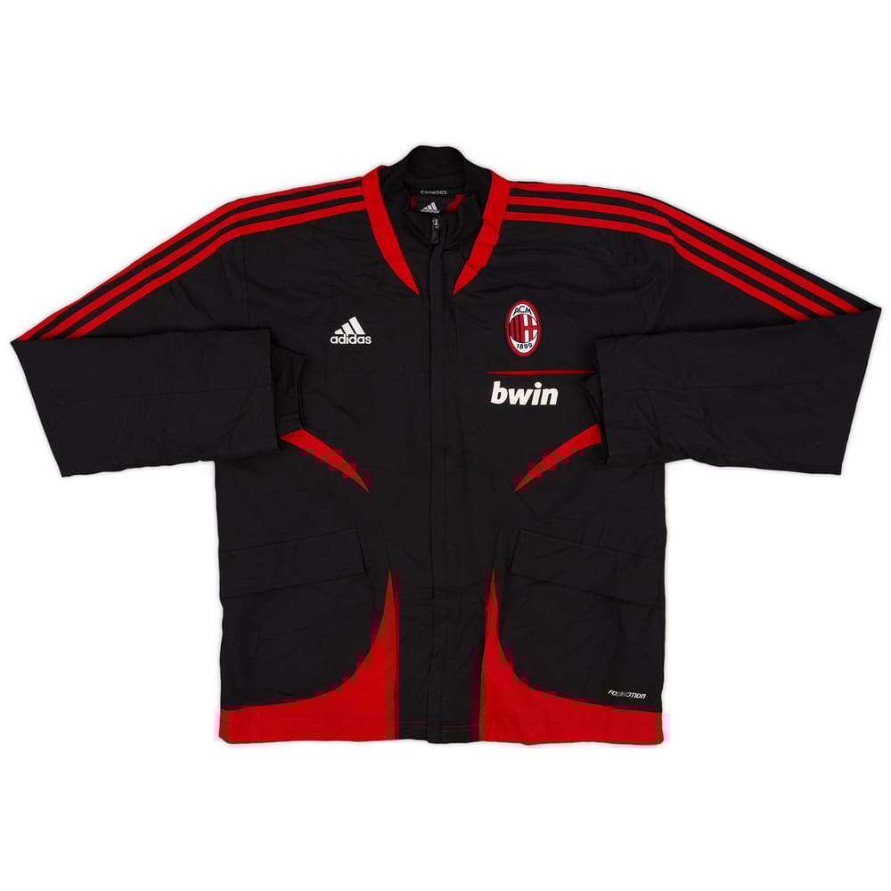 2007-08 AC Milan adidas Track Jacket - 8/10 - (L)