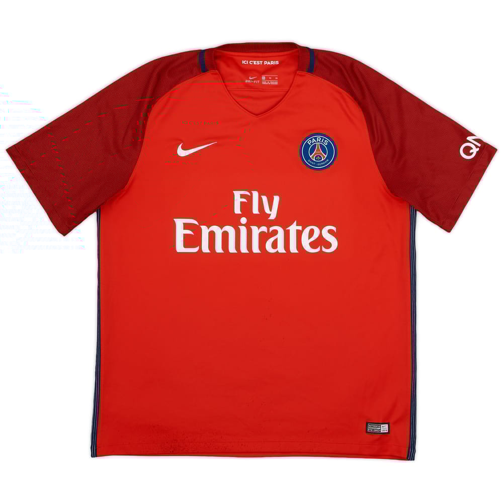 2016-17 Paris Saint-Germain Away Shirt - 4/10 - (XL)