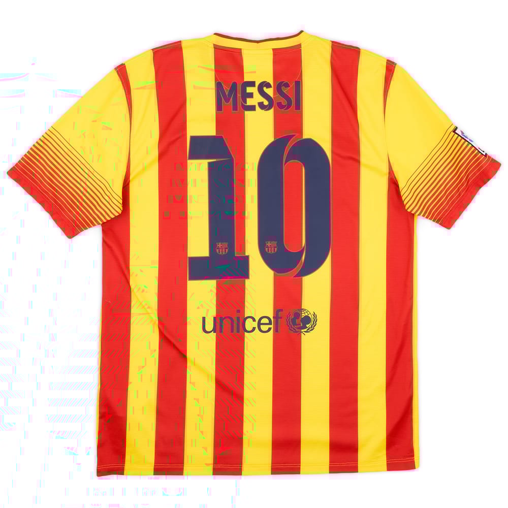 2013-15 Barcelona Away Shirt Messi #10 - 8/10 - (L)