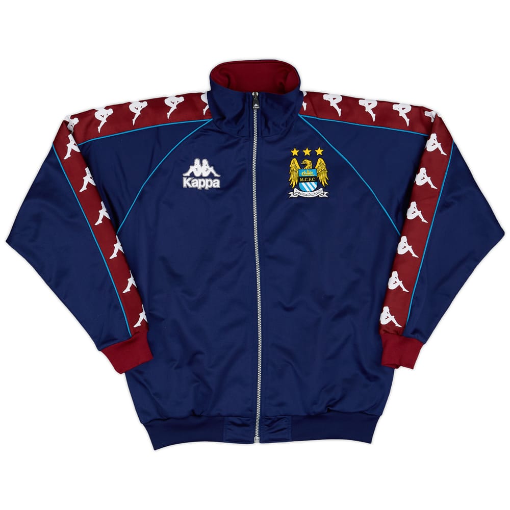 1997-99 Manchester City Kappa Track Jacket - 9/10 - (M)