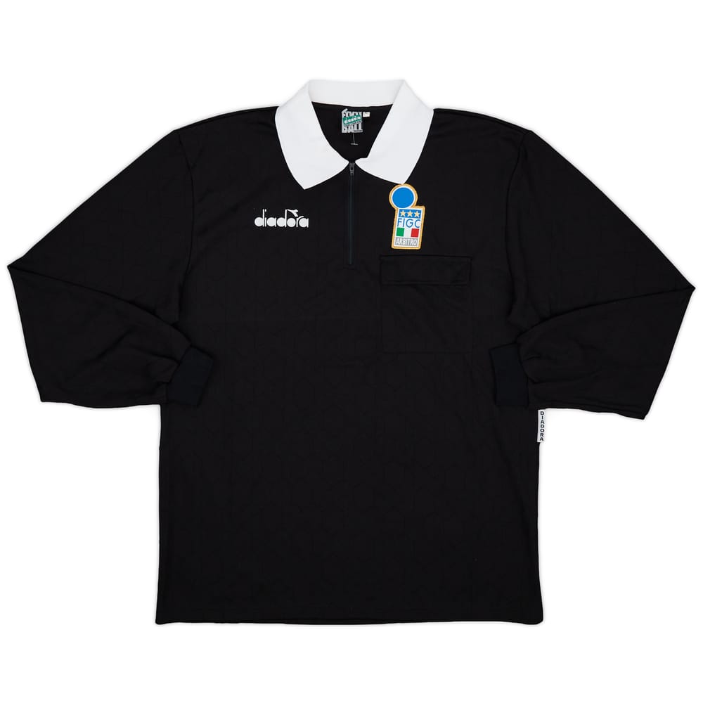 2000s Italy Diadora Referee L/S Shirt - 9/10 - (XL)