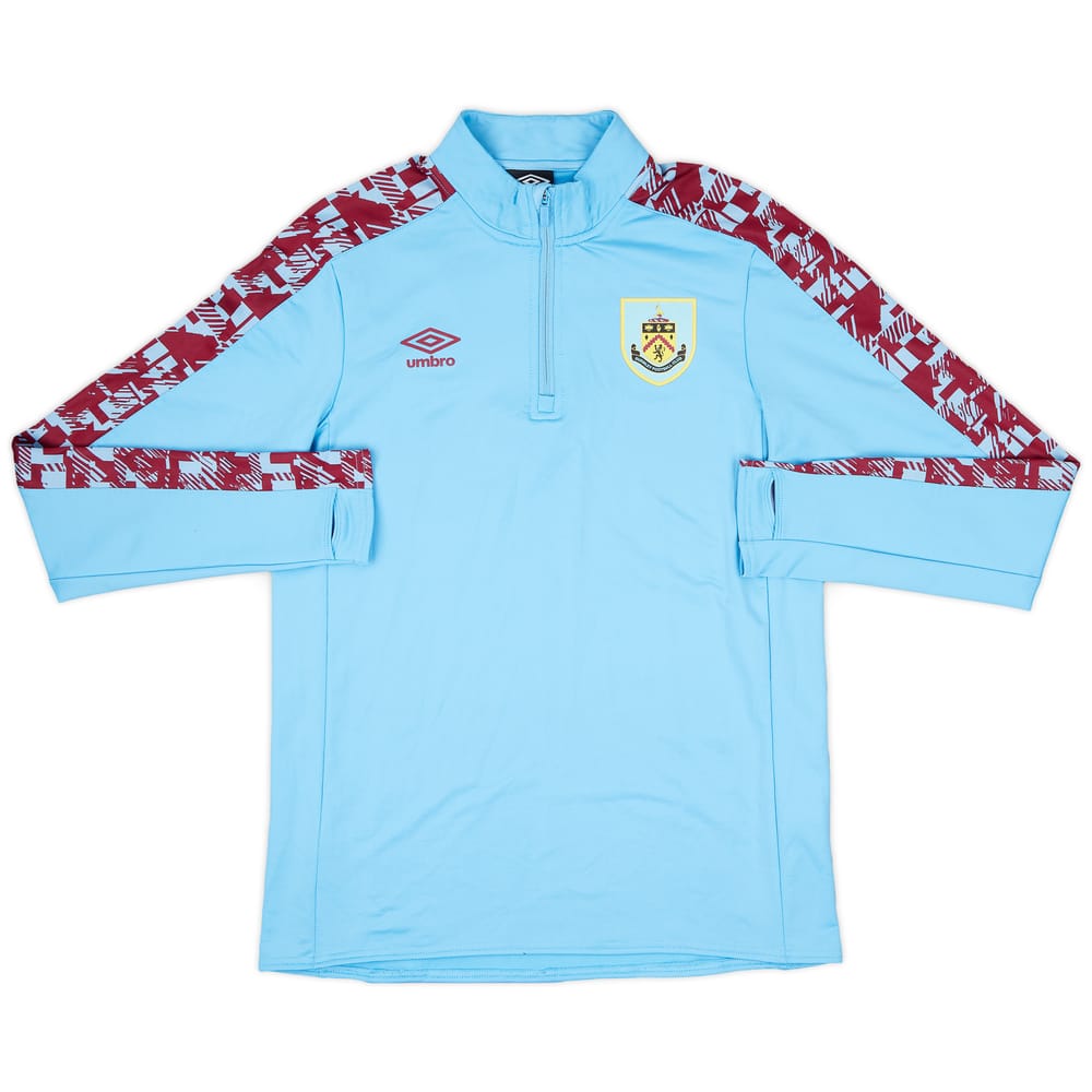 2020-21 Burnley Umbro 1/4 Zip Drill Top - 8/10 - (M)