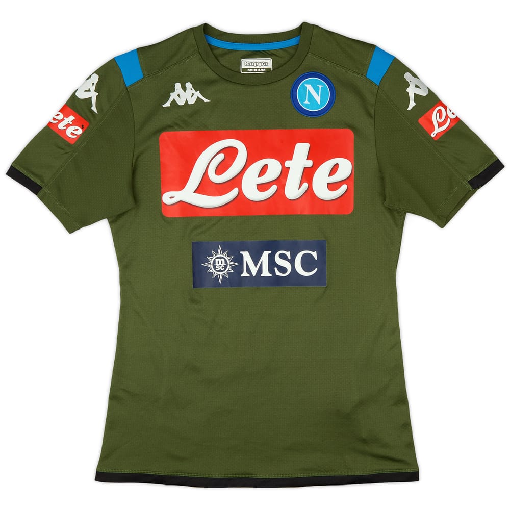 2019-20 Napoli Kappa Training Shirt - 7/10 - (M)