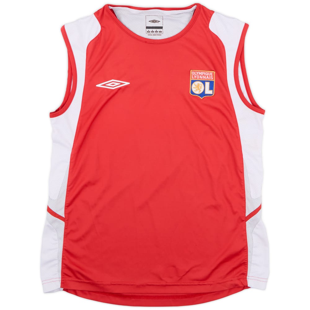 2006-07 Lyon Umbro Training Vest - 7/10 - (M)