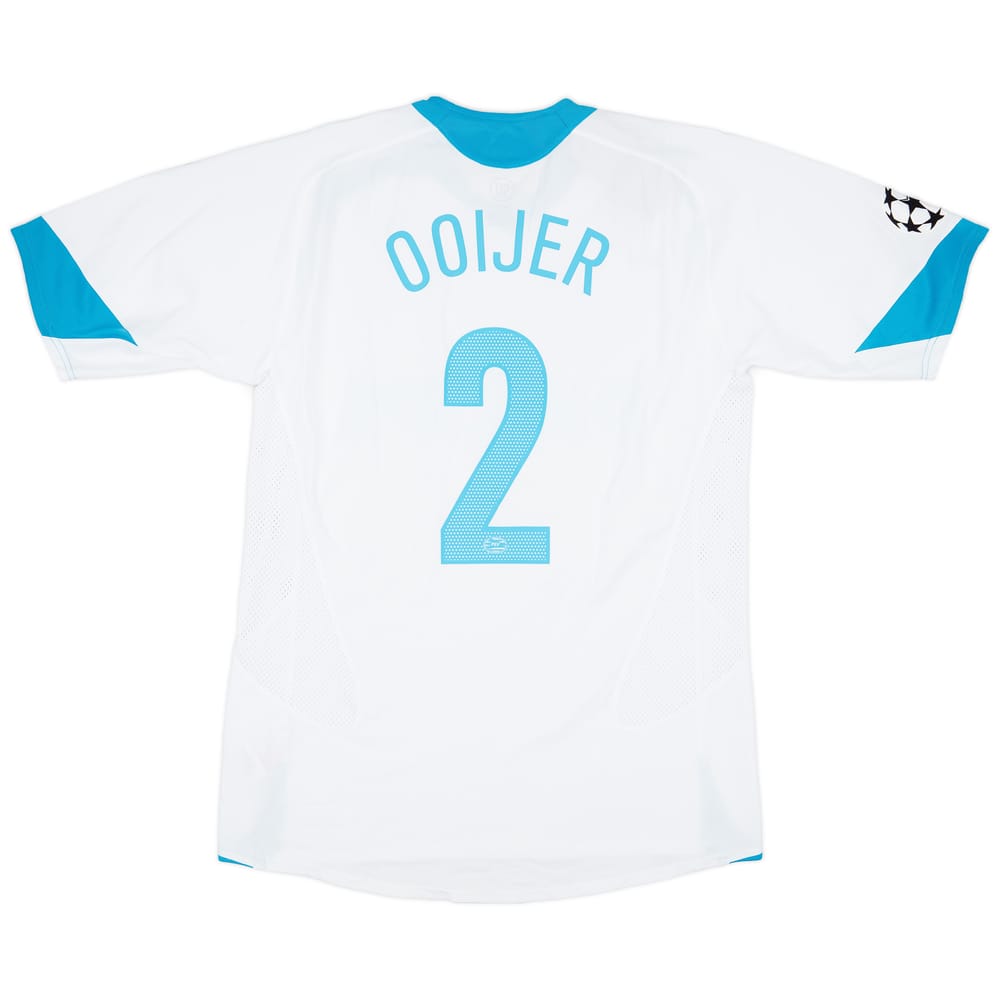 2005-06 PSV Match Issue Champions League Third Shirt Ooijer #2
