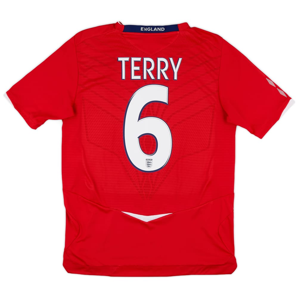 2008-10 England Away Shirt Terry #6 - 7/10 - (M)