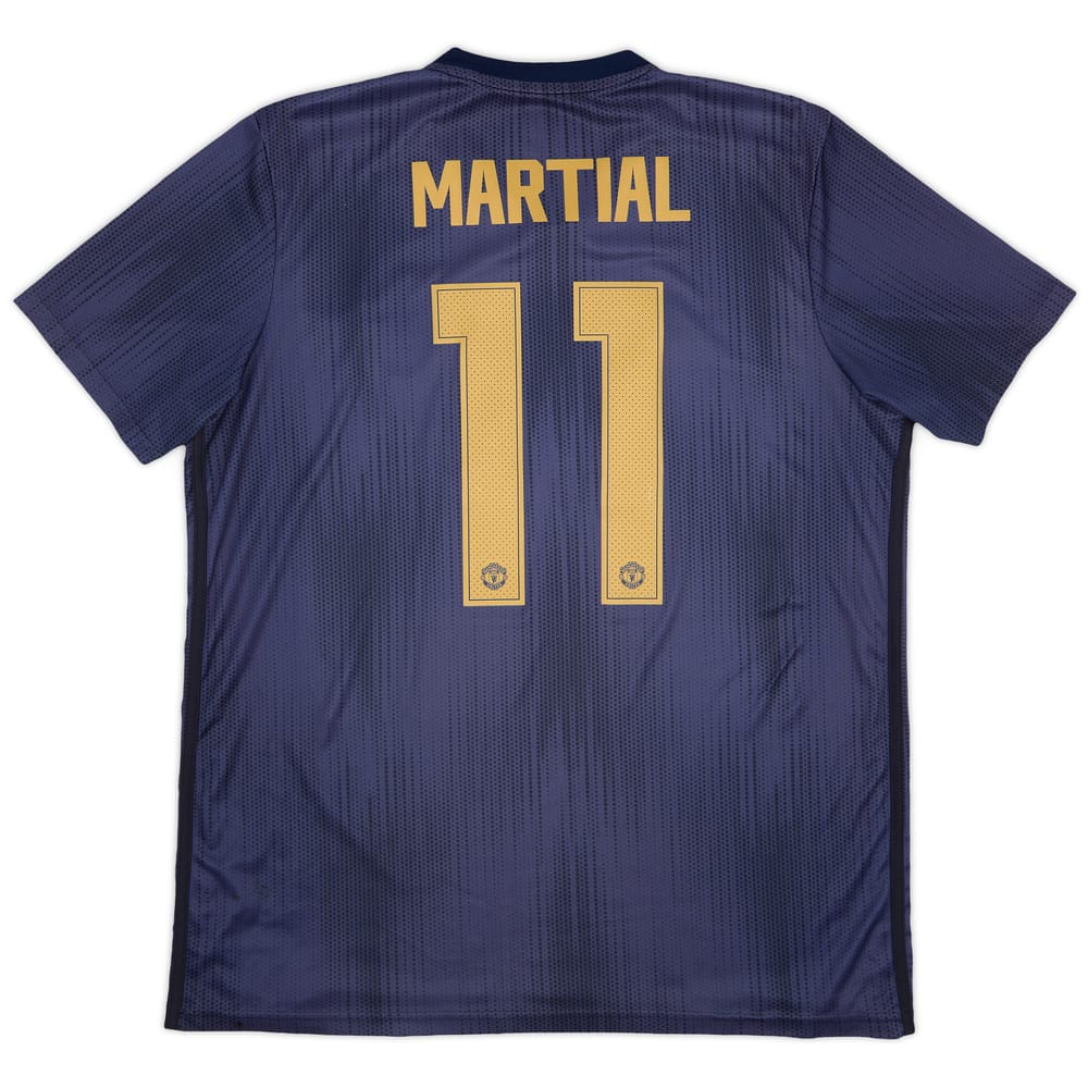 2018-19 Manchester United Third Shirt Martial #11 - 5/10 - (XL)