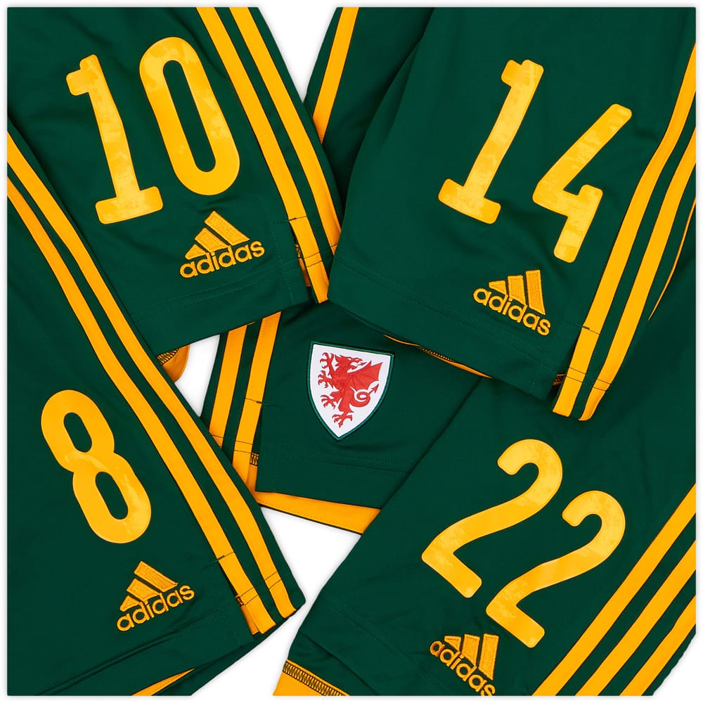 2020-21 Wales Player Issue Away Shorts # - 9/10