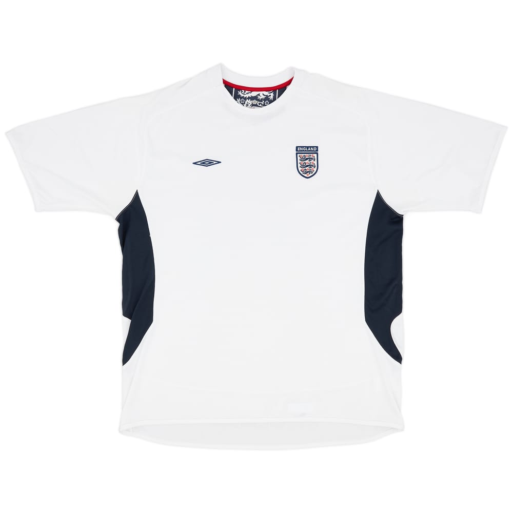 2005-06 England Umbro Training Shirt - 9/10 - (XXL)