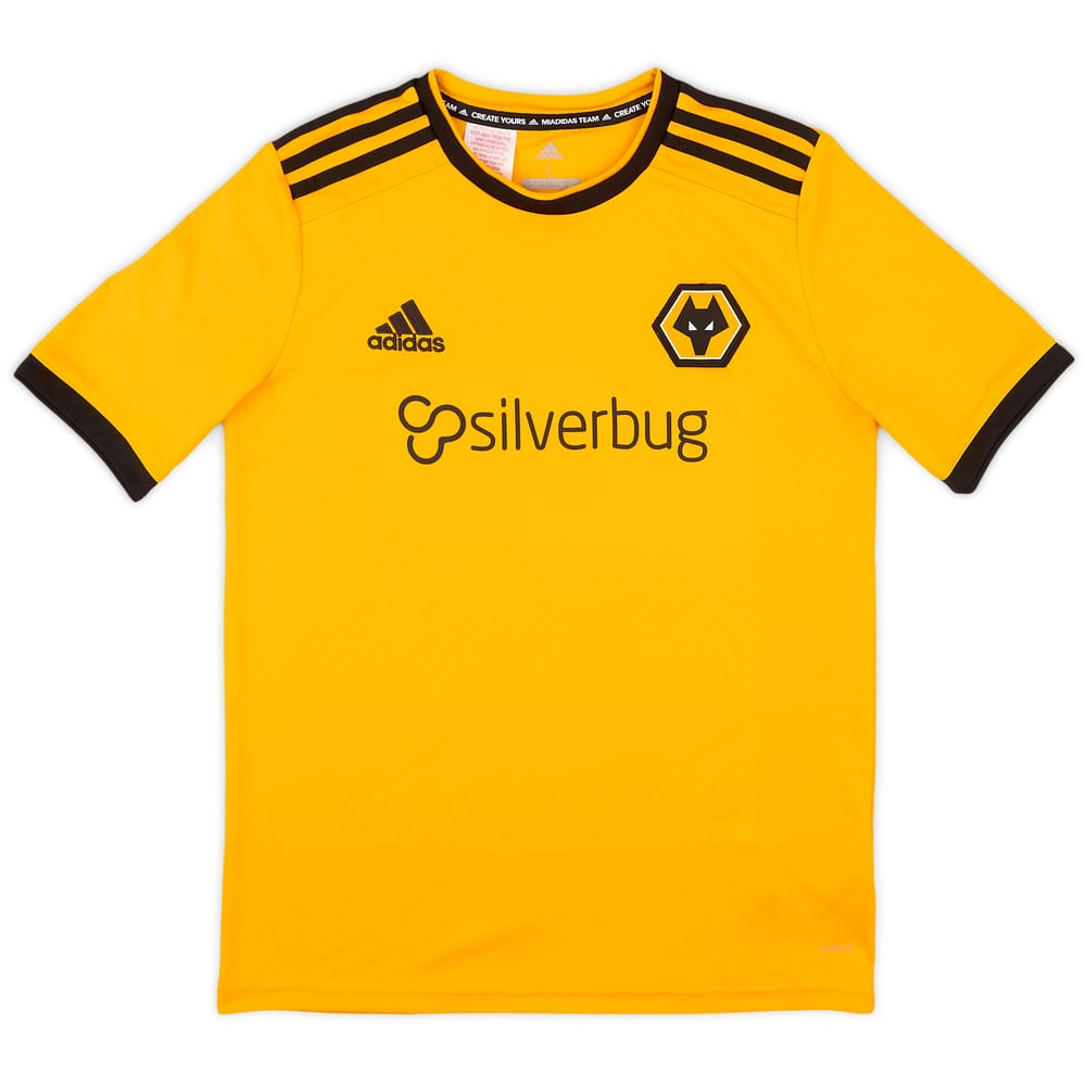 2018-19 Wolves Home Shirt - 6/10 - (L.Boys)