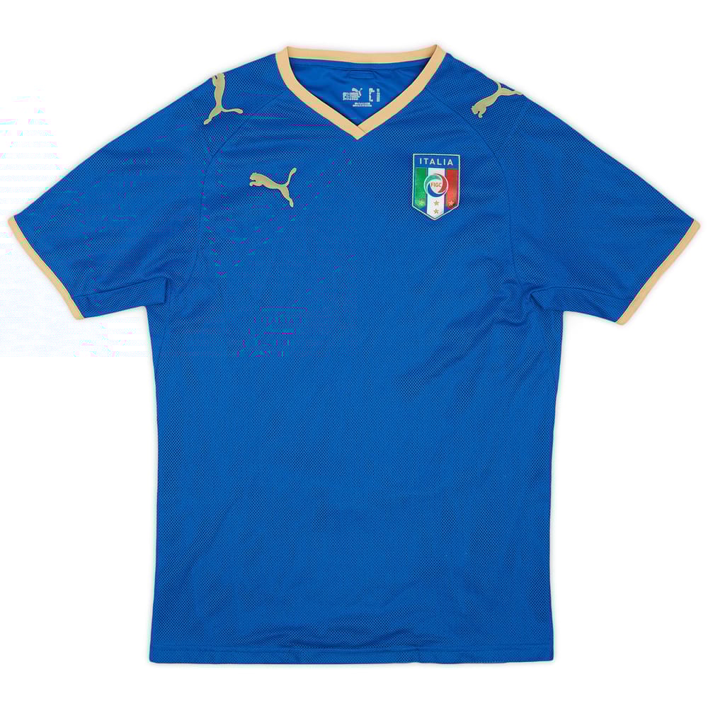 2007-08 Italy Home Shirt - 8/10 - (XS)
