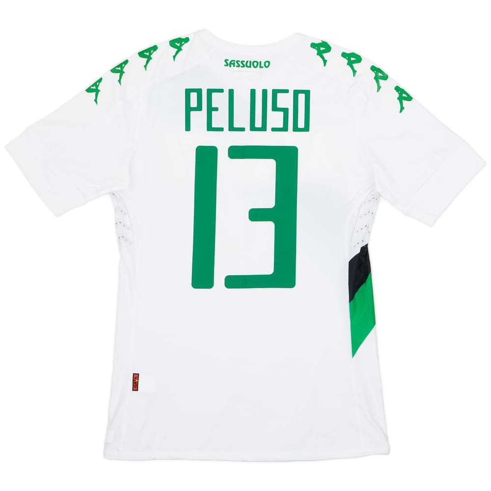 2016-17 Sassuolo Authentic Away Shirt Peluso #13 - 10/10 - (L)
