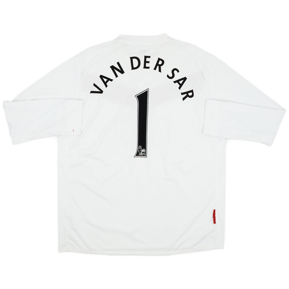 2009-10 Manchester United GK Shirt Van Der Sar #1 - 7/10 - (XXL)