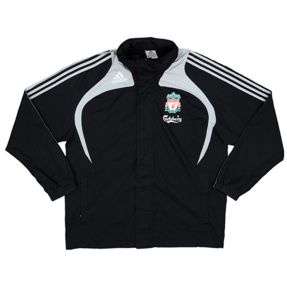 2008-09 Liverpool adidas Rain Jacket - 6/10 - (L)