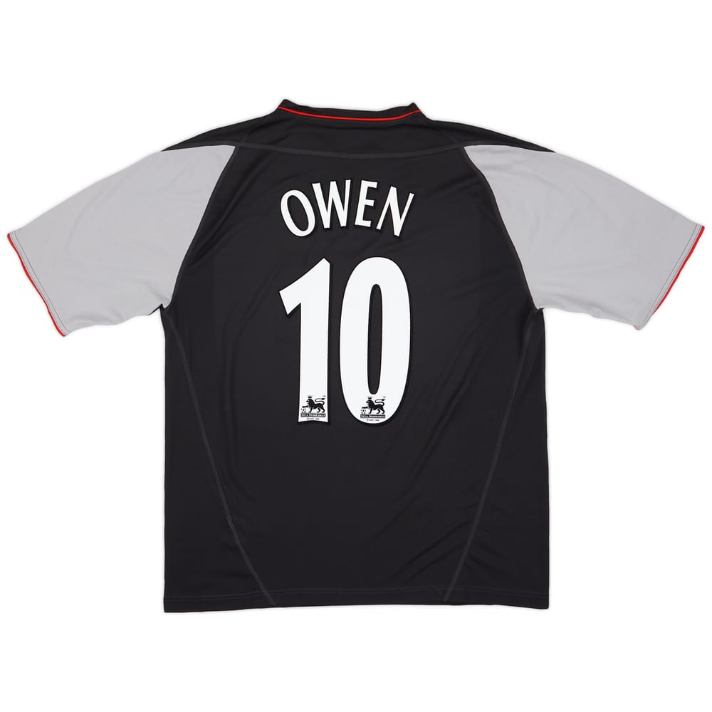 2002-04 Liverpool Away Shirt Owen #10 - 9/10 - (L)
