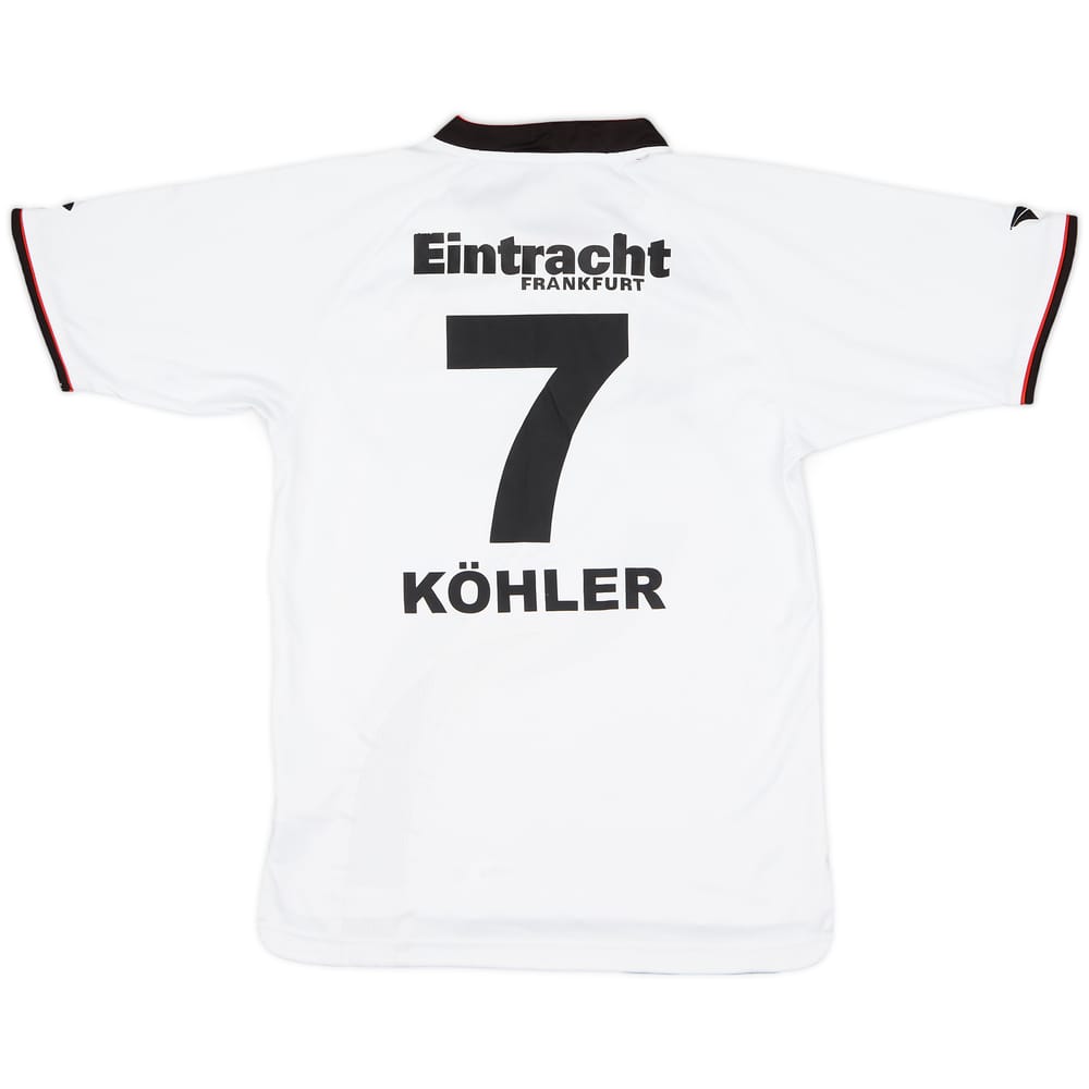 2008-11 Eintracht Frankfurt Signed Away Shirt Kohler #7 - 8/10 - (XS)
