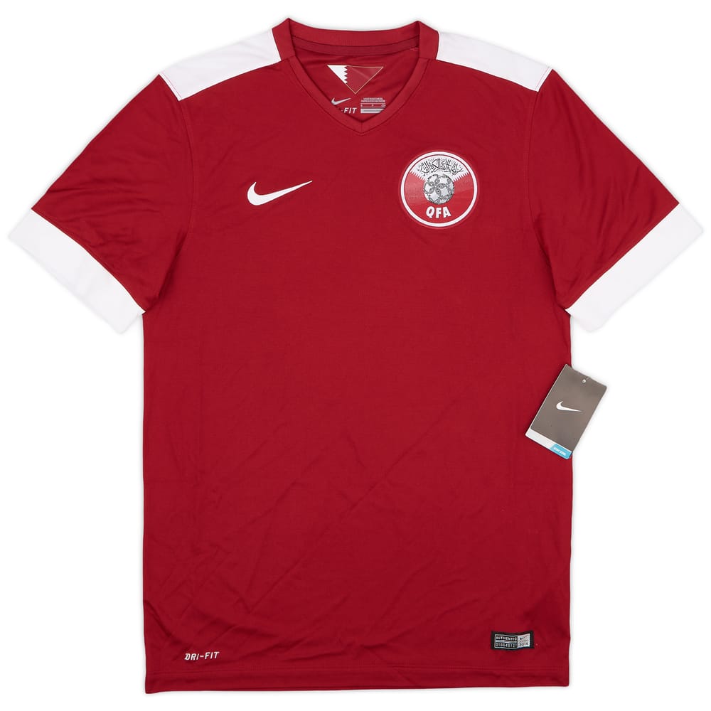2014-15 Qatar Home Shirt (S)