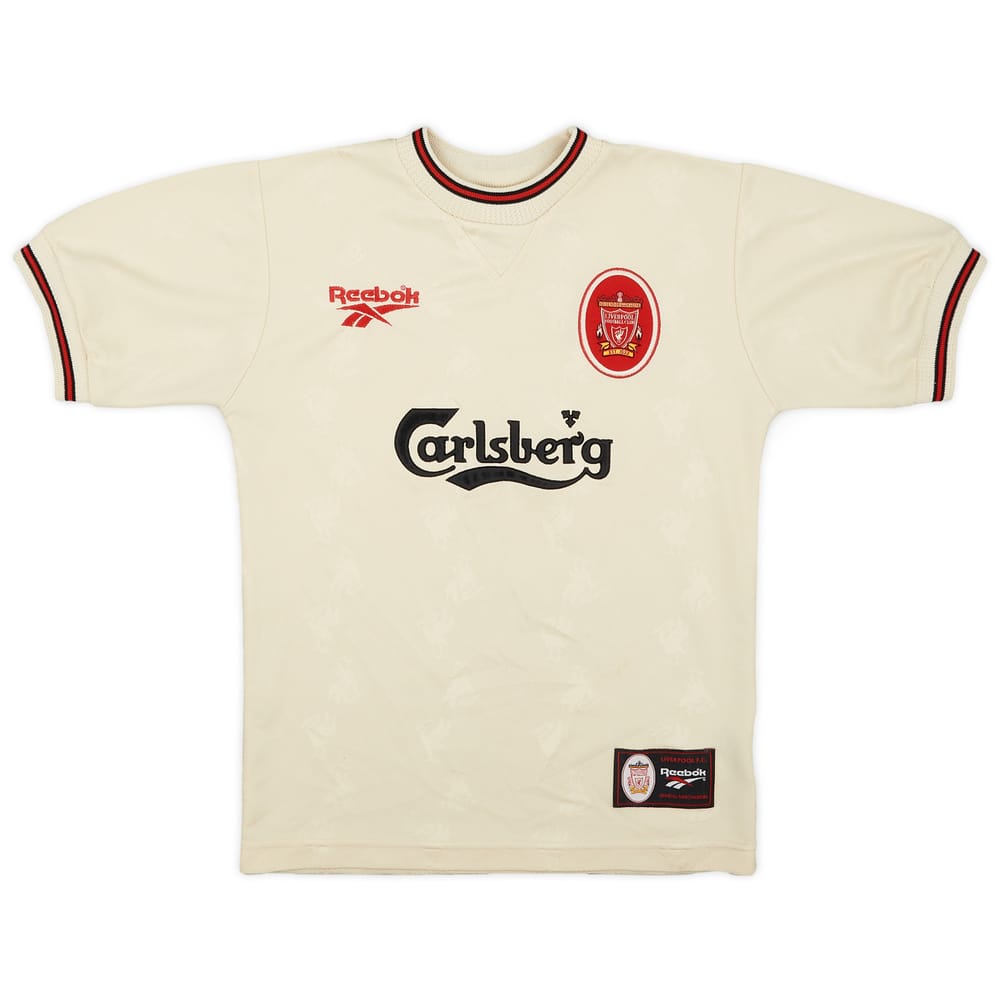1996-97 Liverpool Away Shirt - 8/10 - (M.Boys)