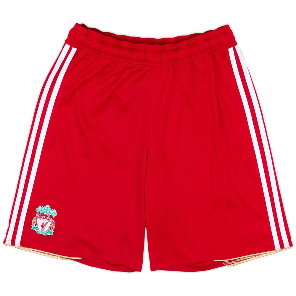 2010-11 Liverpool Home Shorts - 9/10 - (M)