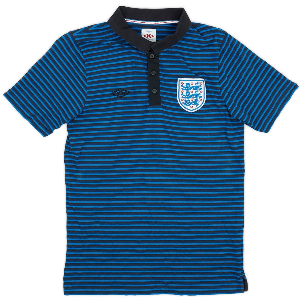 2010-11 England Umbro Polo Shirt - 8/10 - (M)