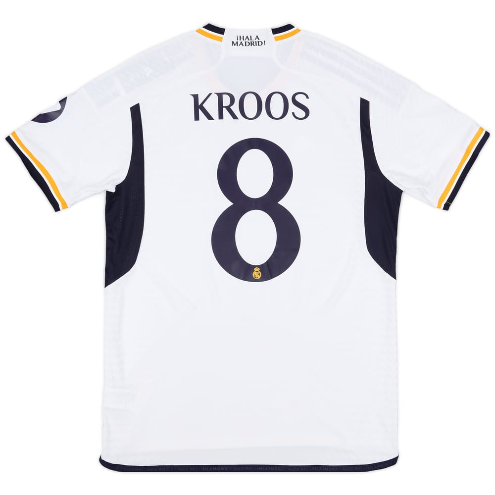 2023-24 Real Madrid Authentic Home CL Shirt Kroos #8 (L)