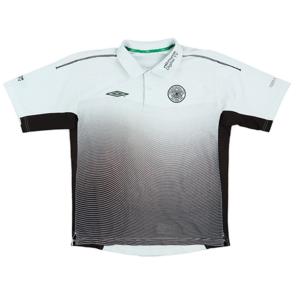 2002-03 Celtic Umbro Polo Shirt - 8/10 - (L)