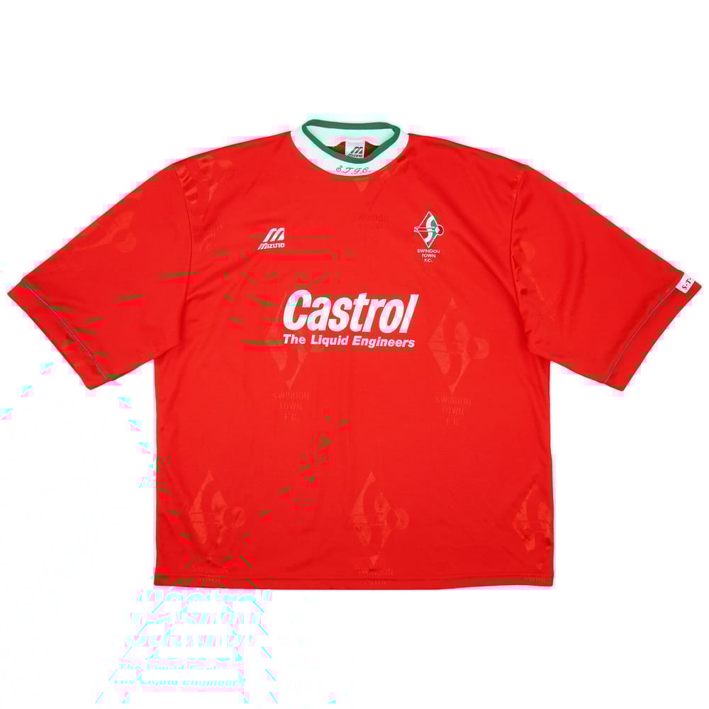 1995-96 Swindon Town Home Shirt - 9/10 - (XL)