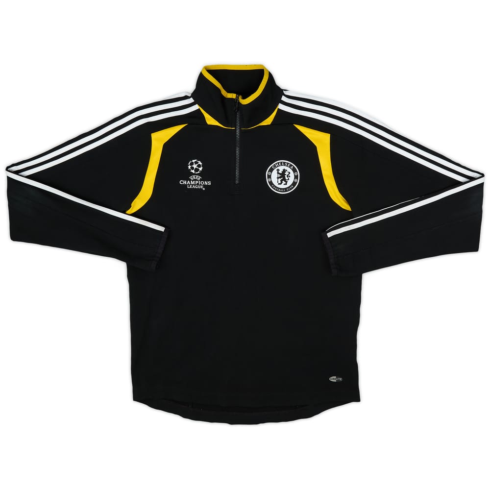 2008-09 Chelsea adidas CL 1/4 Zip Drill Top - 7/10 - (M)