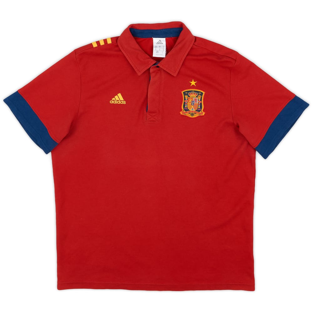 2013-14 Spain adidas Polo Shirt - 7/10 - (M)