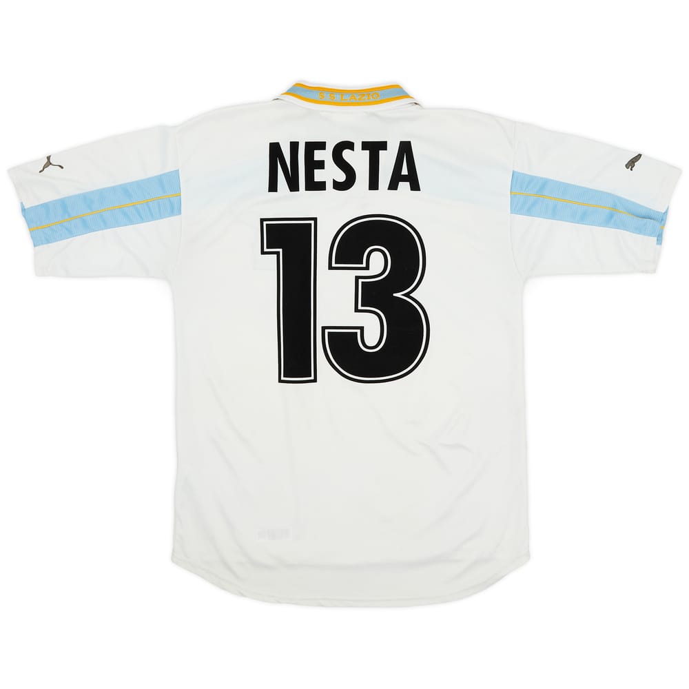 1999-00 Lazio Centenary Home Shirt Nesta #13 - 5/10 - (M)