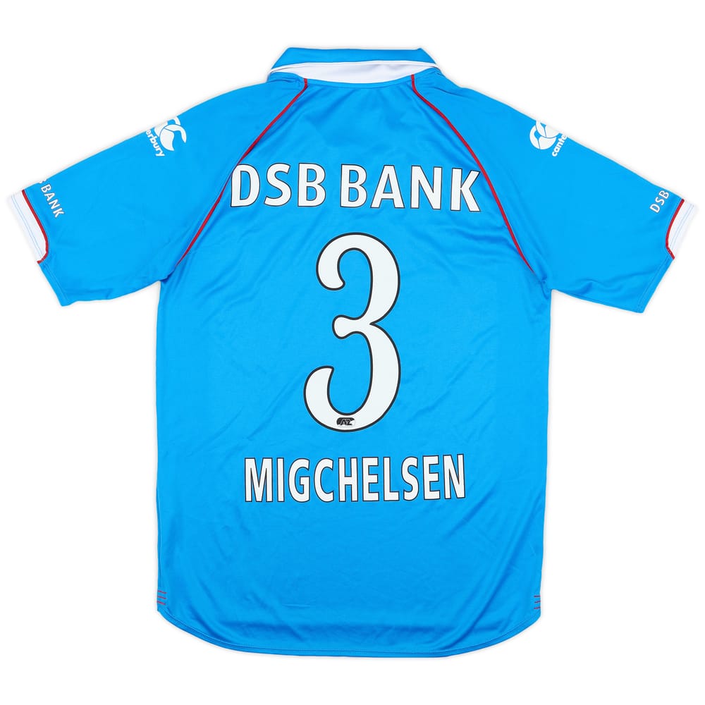 2008-09 AZ Alkmaar Away Shirt Migchelsen #3 - 9/10 - (M)