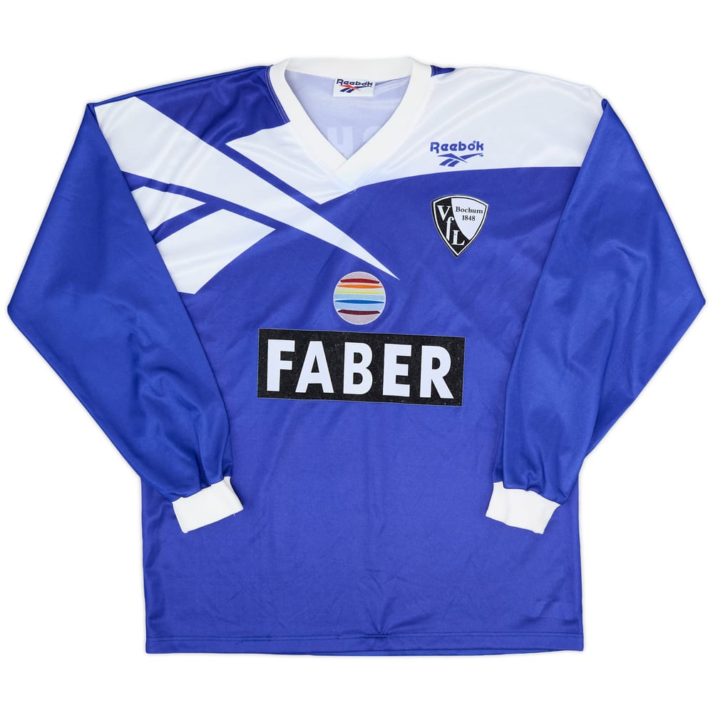 1995-96 VFL Bochum Home L/S Shirt - 8/10 - (M)