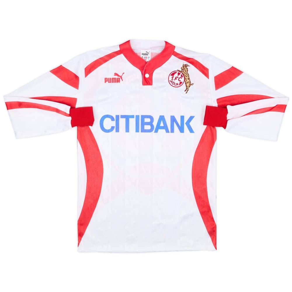1992-93 FC Koln Home L/S Shirt #10 - 8/10 - (S)